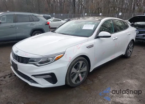 2019 Kia Optima S z USA, uszkodzony, nr VIN 5XXGT4L39KG374921
